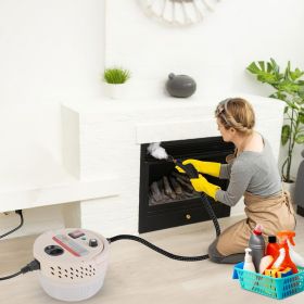 Multi-Purpose Handheld Steam Cleaner 2500W , 3 Bar Pressure, 6 Adjustable Steam Levels, 1400ML Large Tank, Safety Protection