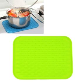 Household European Pot Pad Table Waterproof Phone Pad (Color: Green, type: Insulation Mat)